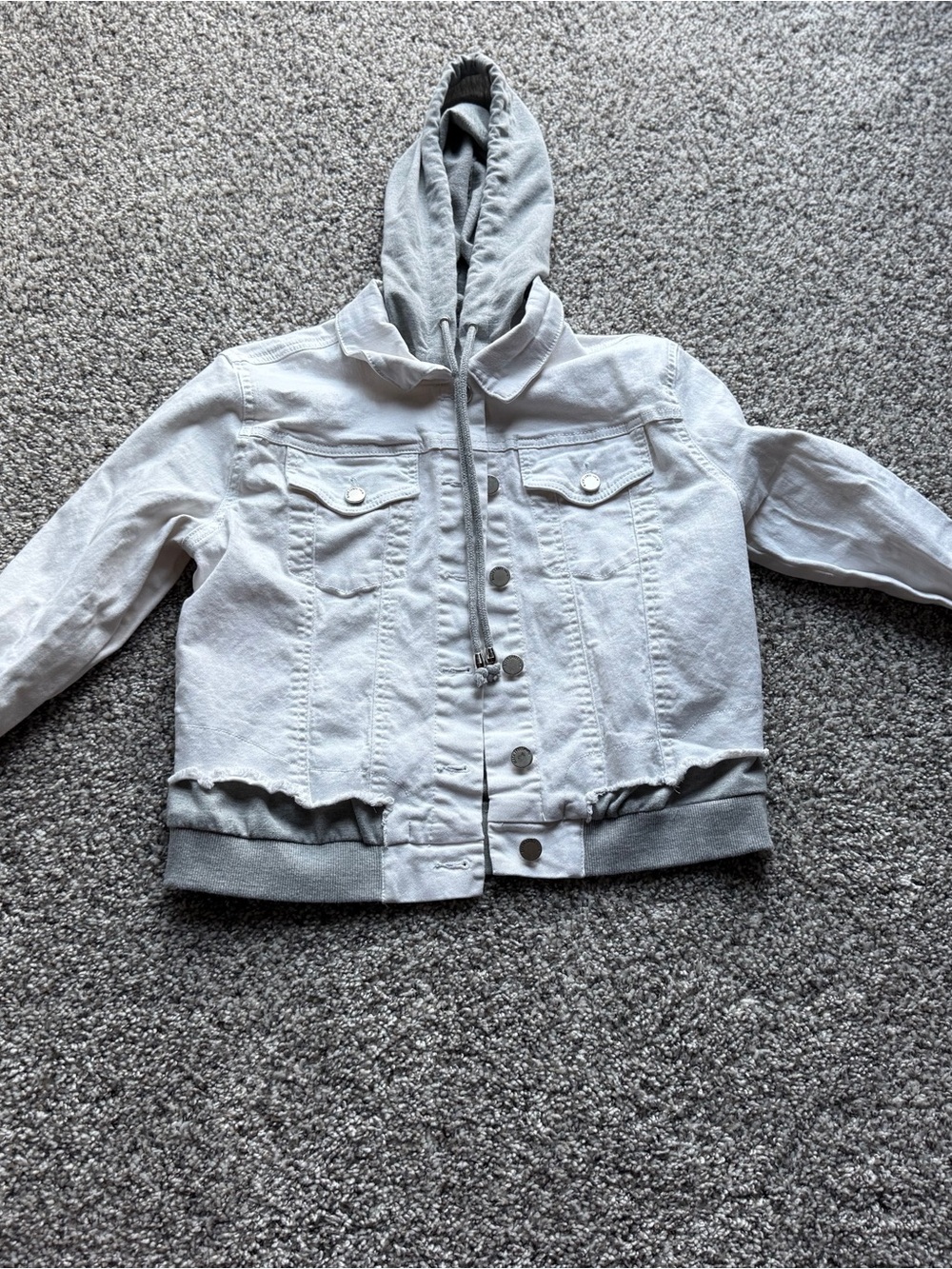 Black label white jacket